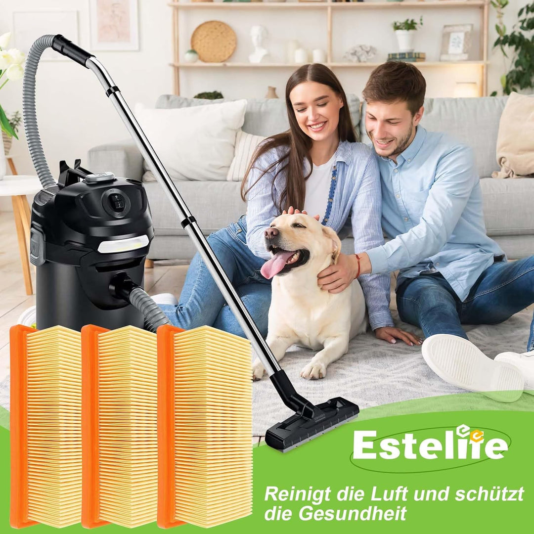 AD4 Flachfaltenfilter für Kärcher AD 4 AD 2 AD 3 Premium Vacuum Cleaner Battery AD2 AD3 AD4 AD3.200