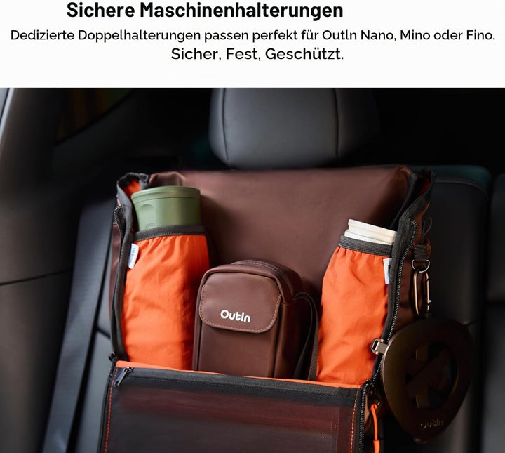 OutIn Flex Messenger Bag, Nylon Schultertasche und Reise Umhängetasche für Damen und Herren, Kompati