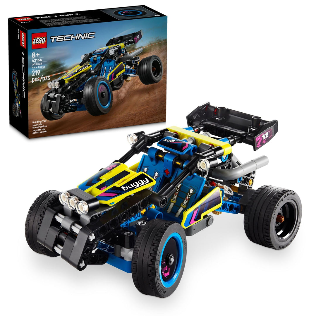 LEGO Technic 42164 Offroad-Rennbuggy baubares Auto-Spielzeug, cooles Spielzeug für 8-jährige Jungen,