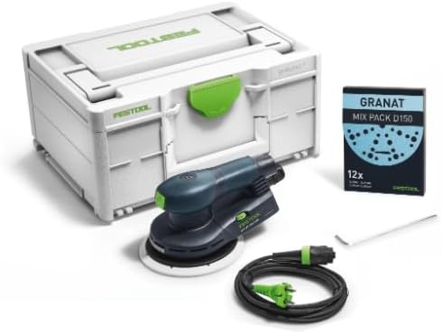 Festool Exzenterschleifer ETS EC 150/5 EQ-Plus (mit Schleifteller Ø 150 mm MULTI-JETSTREAM 2 (weich