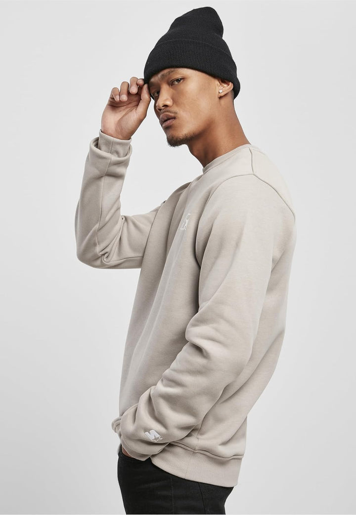 STARTER BLACK LABEL Herren Starter Small Logo Crew S Grau, S Grau