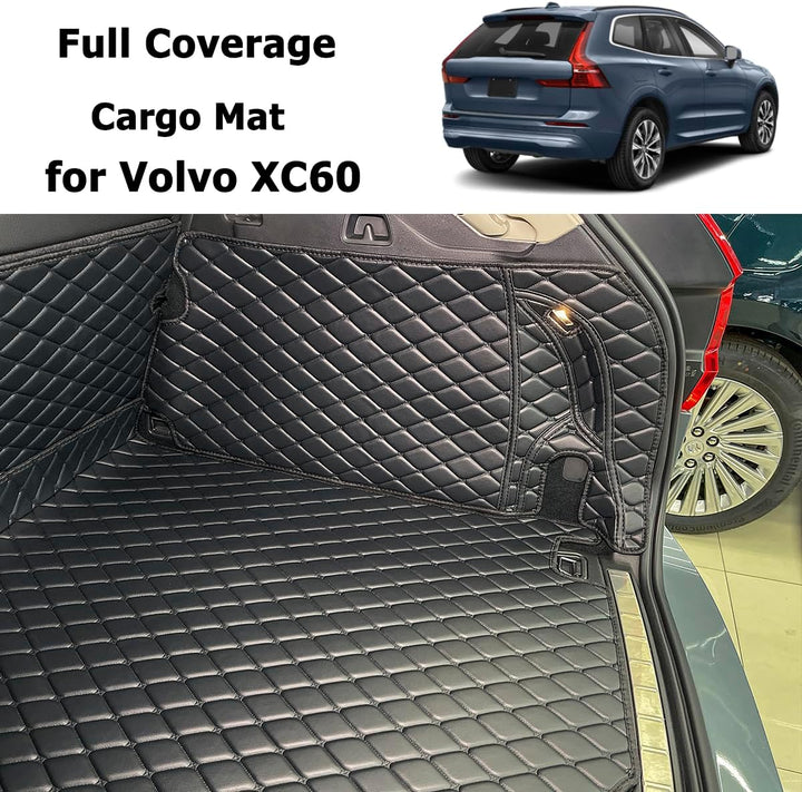 Kofferraumwanne kompatibel mit Volvo XC-60 (XC60) 2017-2025 Kofferraummatte Kofferraum schutzmatte