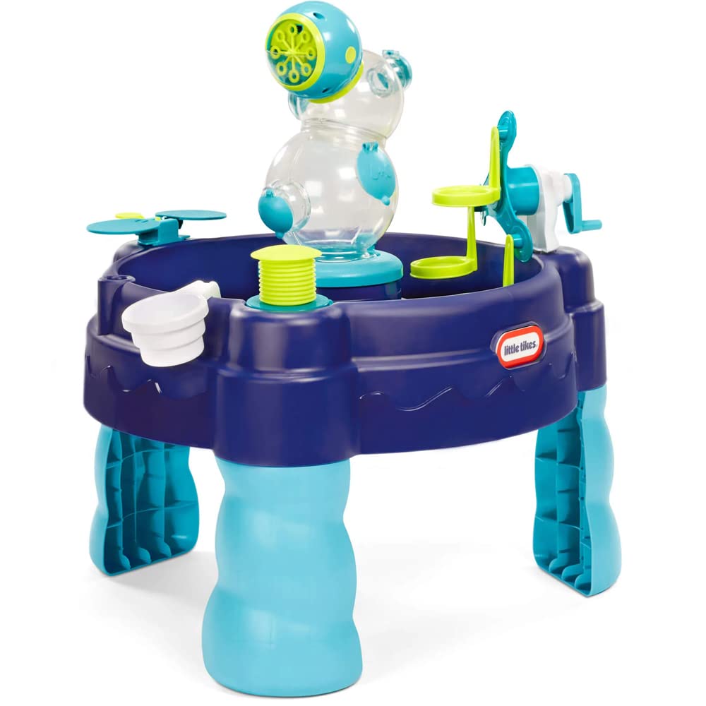 little tikes FOAMO 3 in 1 Bewässerungstisch - Aktiv, Outdoor Spass für Kleinkinder - Inklusive Blase