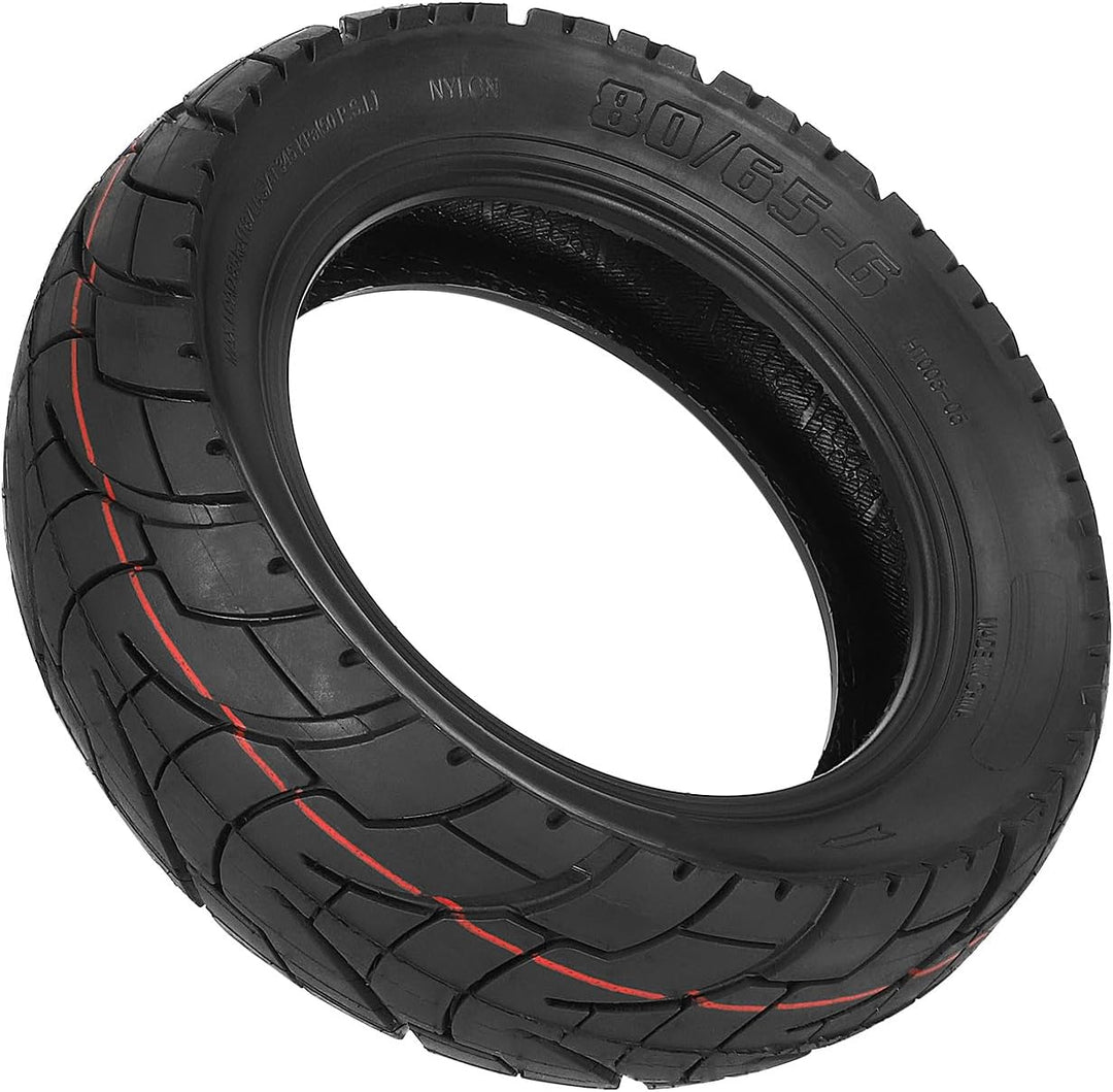80/65-6 Strassenreifen Verdickter 10-Zoll-Luftreifen für Kukirin G2 MAX,Kukirin G3 Pro,Kugoo M4/M4 P