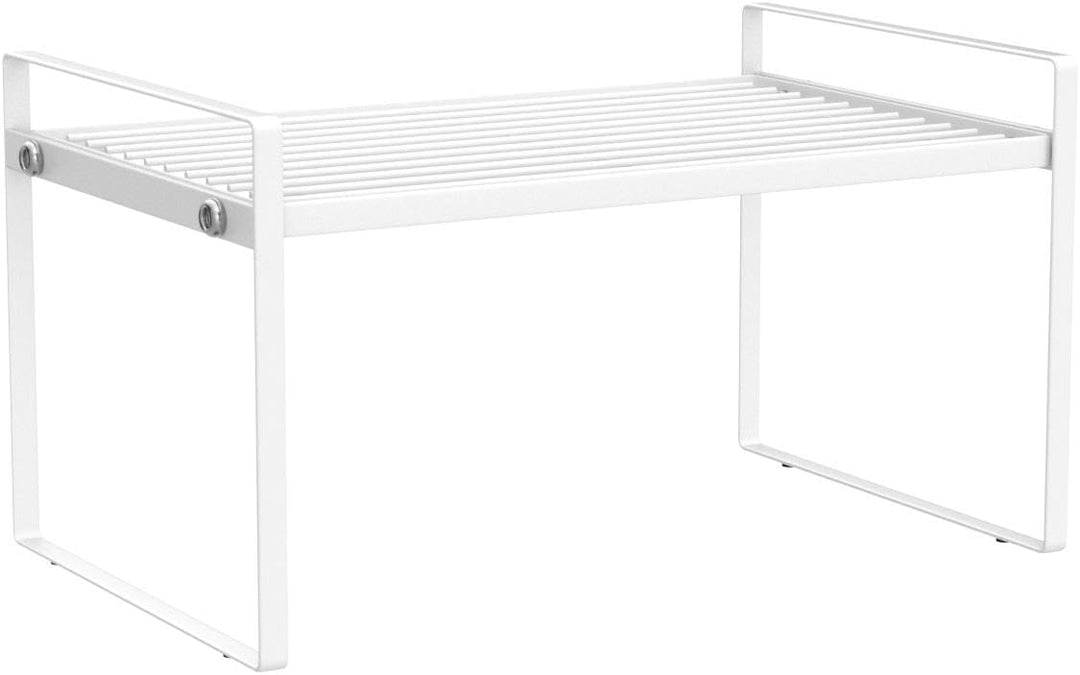BAIEUEJO Regaleinsatz,Küchenschrank Organizer mit Anti-Rutsch Matte,Küche Schrankeinsatz,für Küche/B