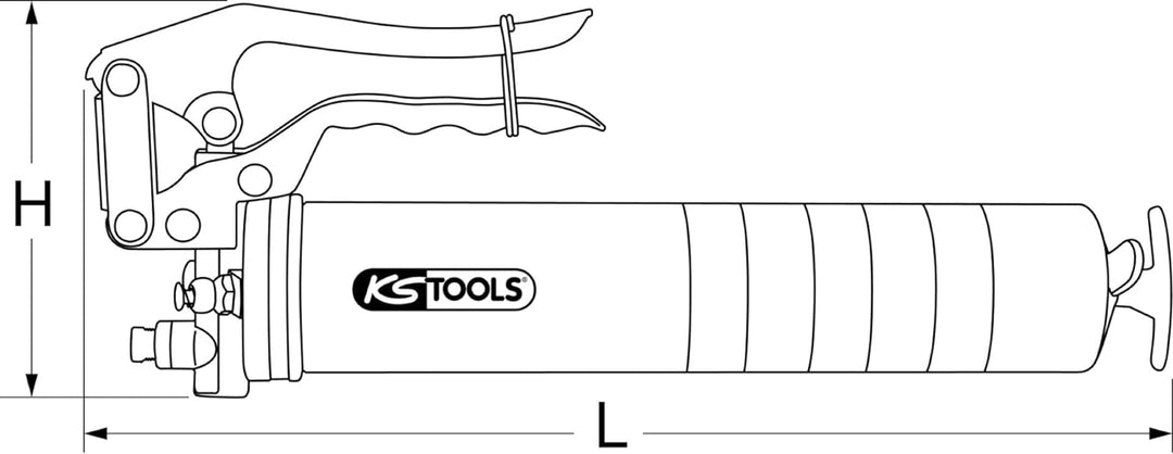 KS Tools 970.0470 Sortiment Flügelmuttern, 150-tlg.