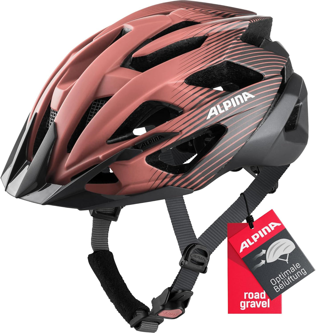 ALPINA VALPAROLA - Stossabsorbierender, Optimal Klimatisierter & Leichter Fahrradhelm Mit Antibakter