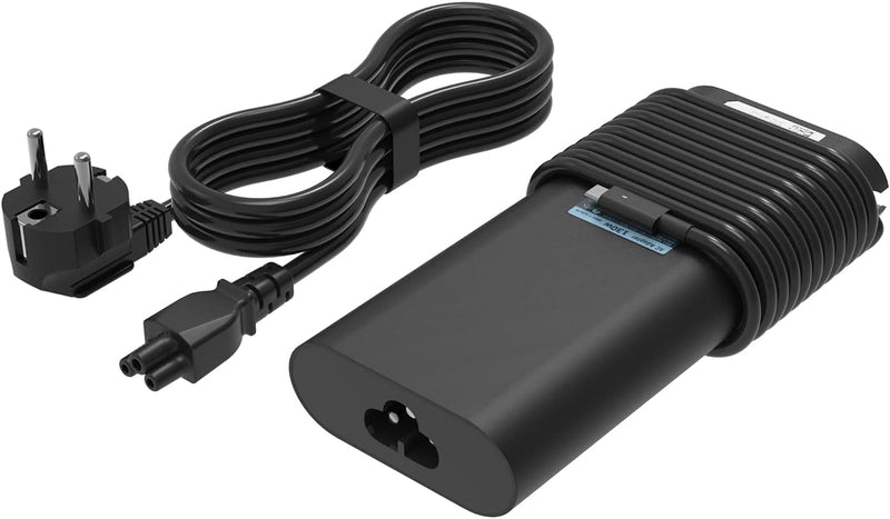 MiliPow 130 W USB C Ladegerät für Dell Laptop, Netzadapter 20 V 6,5 XPS 15 9500 9575 2in1 17 9700 La