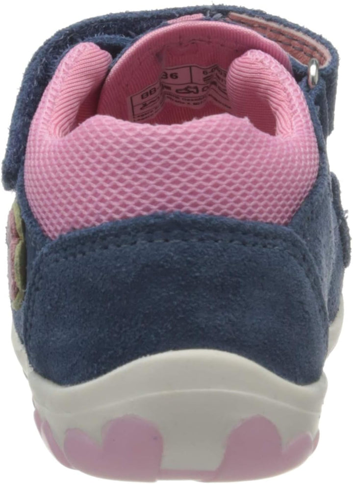 Superfit Baby Mädchen Fanni Sandalen 21 EU Blau Rosa 8000, 21 EU Blau Rosa 8000
