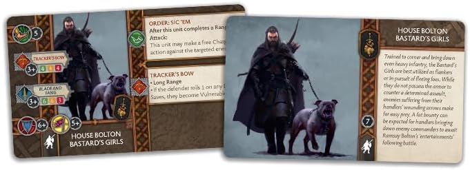 Cool Mini or Not - A Song of Ice and Fire: Bolton Bastard's Girls - Miniature Game 7. Neutral Bolton