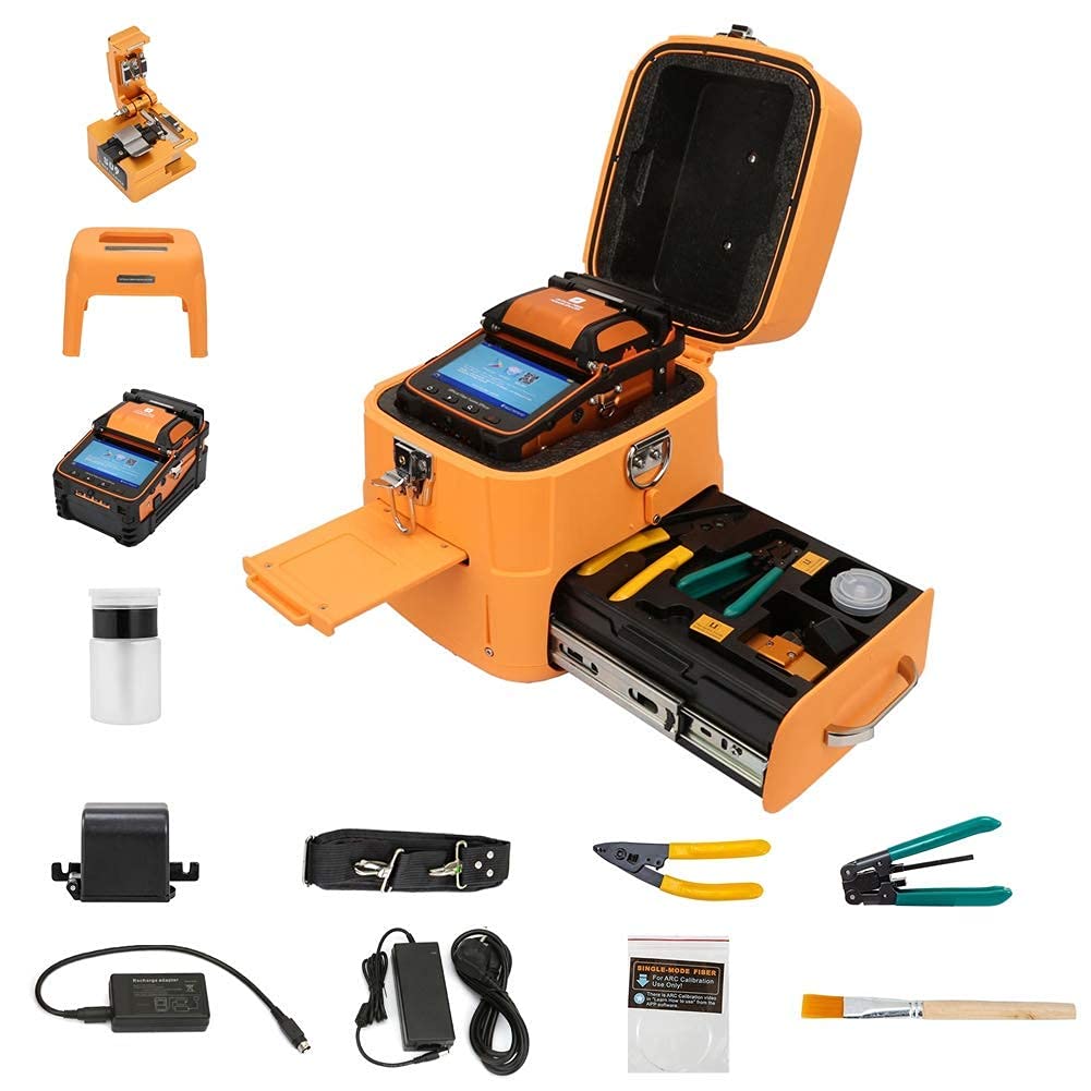 Elfcam® - Glasfaser-Schweissgerät Fire Ai9 Kit, Art der Ausrichtung – Herz mit Herz, 6 Motoren, Bele
