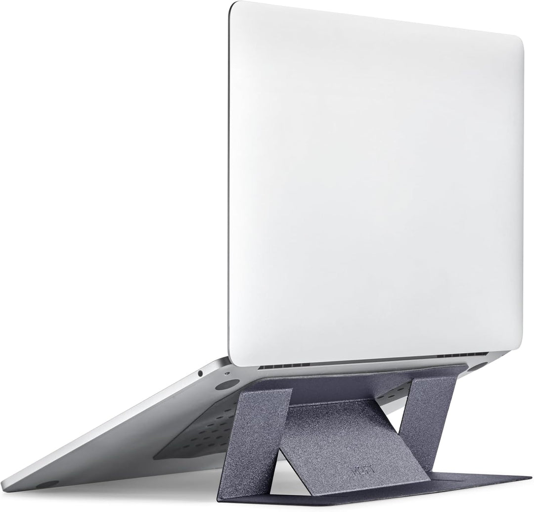 MOFT Unsichtbarer Schlanker Laptop Ständer, Selbstklebend und Faltbar Stand, Höhenverstellbar Notebo
