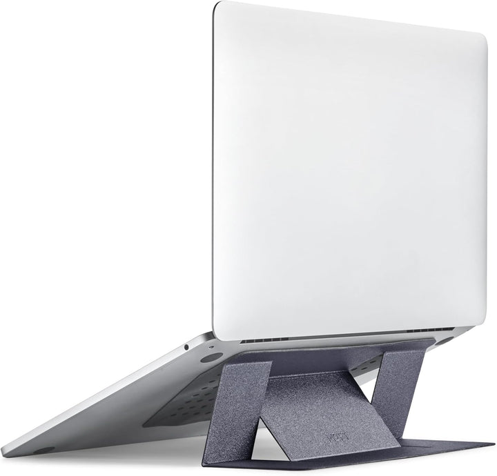 MOFT Unsichtbarer Schlanker Laptop Ständer, Selbstklebend und Faltbar Stand, Höhenverstellbar Notebo