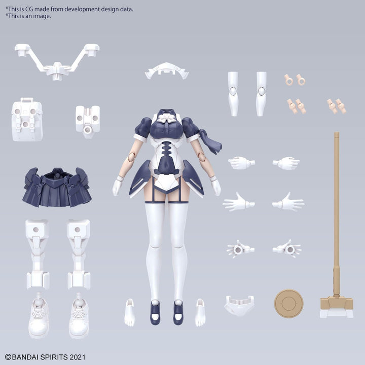 BANDAI HOBBY 30MS Option Karosserieteile Typ MD01 [Farbe A]