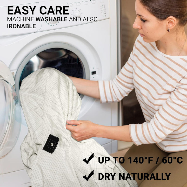 Erdungslaken Bett Set - GROss 240 x 90 cm – Erdungsbettlaken – Erdungsbettuch – Baumwolle Bettlaken