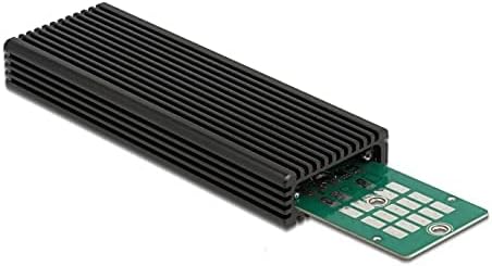 Delock Externes USB Type-C Combo Gehäuse für M.2 NVMe PCIe oder SATA SSD 42004