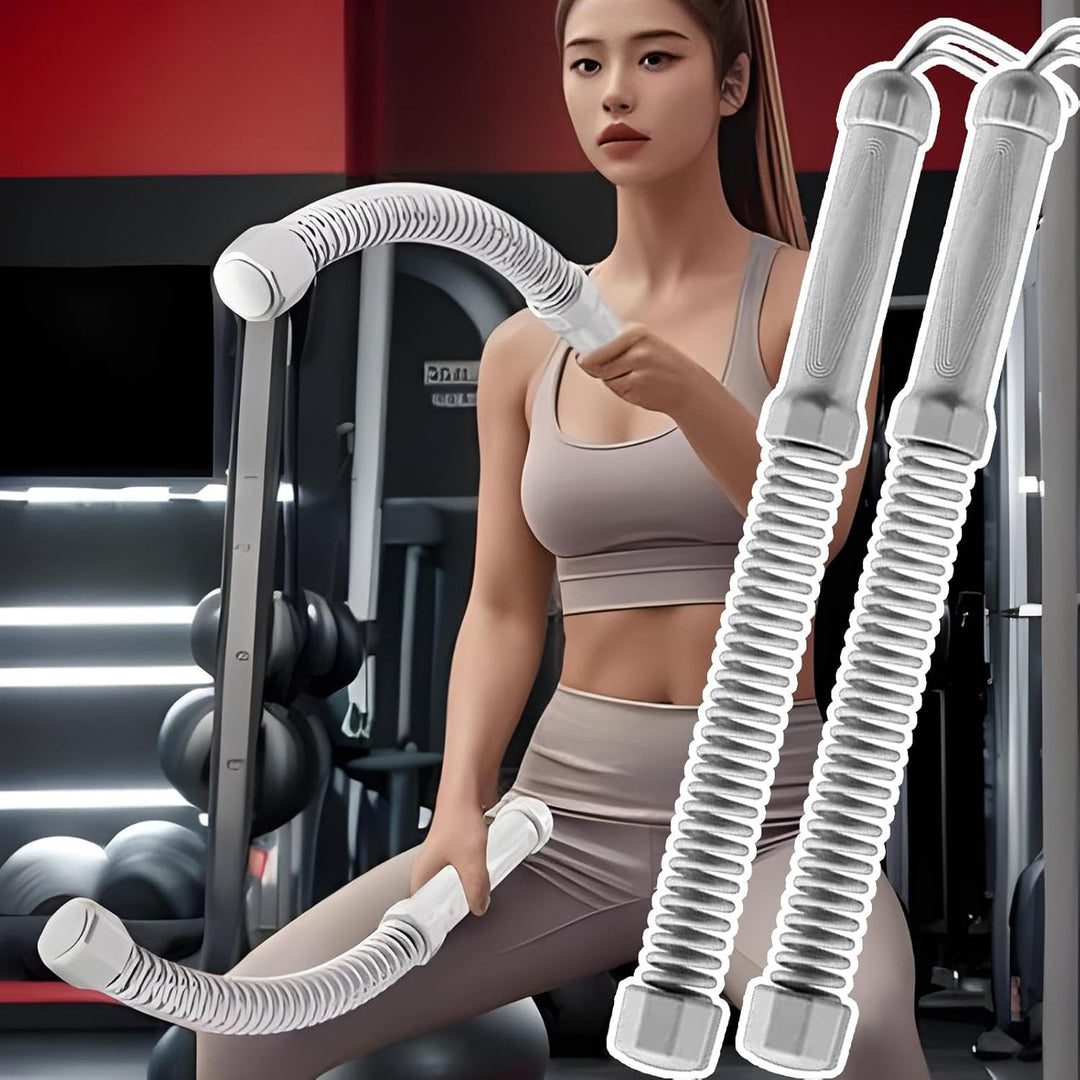 Mppchhn Trainingsseile | 2 Stücke Kabellose Battle Ropes,Knötchenfreies Fitnessband Dämpfend rutschf