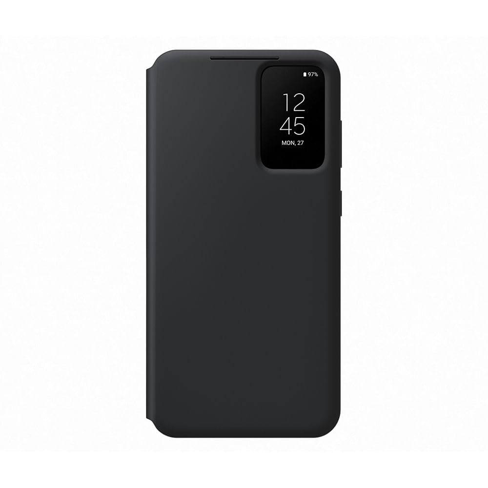 Samsung Smart View Wallet Smartphone Case EF-ZS916 für Galaxy S23+, Handy-Hülle, Kartenfach, Sichtfe