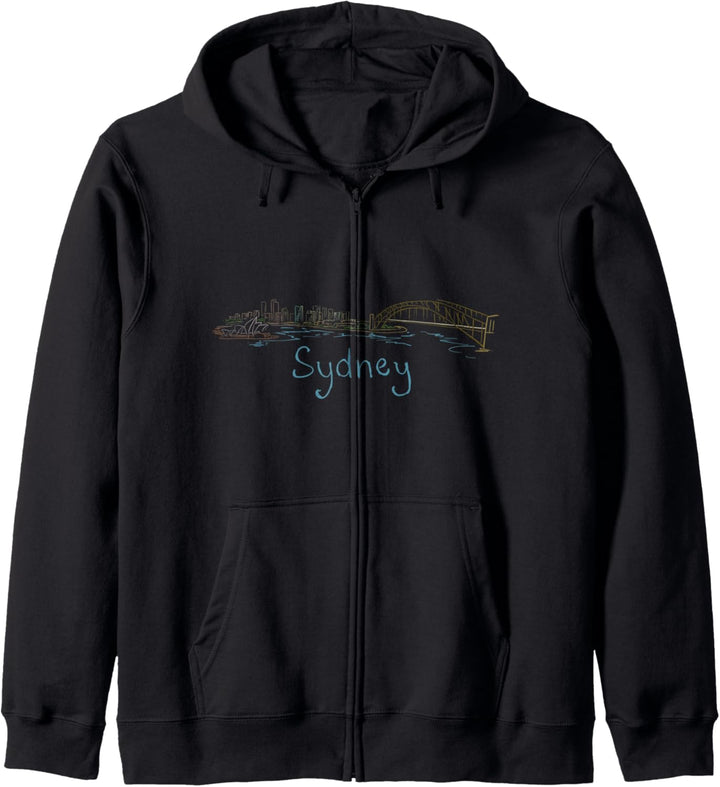 Sydney Australia Kapuzenjacke