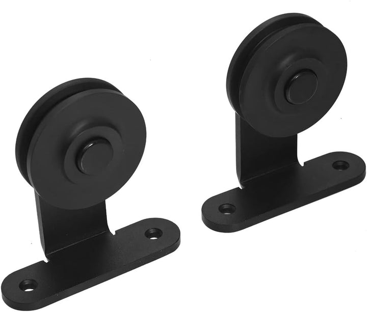 Schiebetürbeschlag Doppeltür 305cm Schiebetüren Schiebetürsystem Komplettset Laufschiene Rollen Set