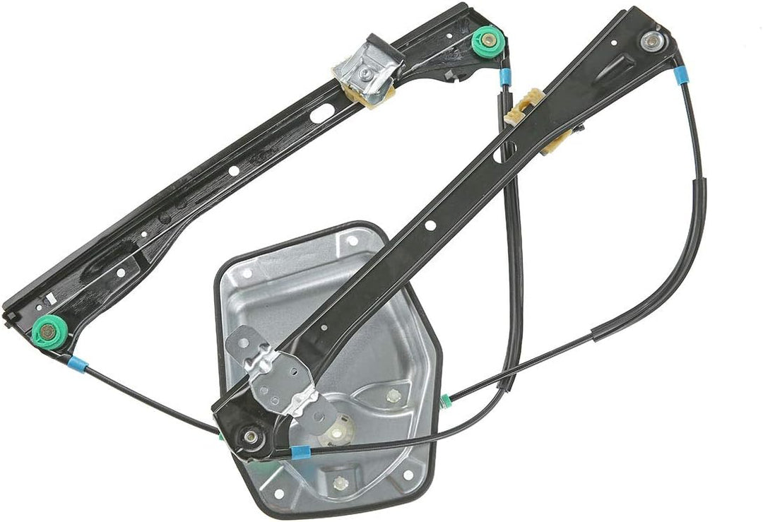 Frankberg 2x Fensterheber ohne Motor 4/5-Türen Vorne Links Rechts Kompatibel mit Golf V 1K1 Schräghe