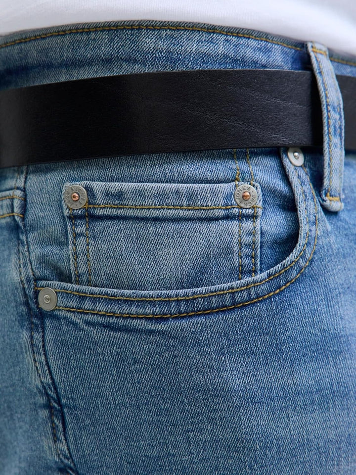 JACK &amp; JONES Male Slim Fit Jeans JJIGLENN JJICON JJ 257 50SPS NOOS Slim Fit Jeans 32W / 32L Blue Den