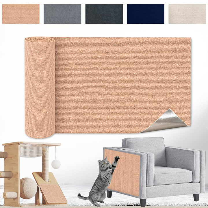 Kratzmatte Katze Selbstklebend - Kratzschutz Sofa Anti Kratz Folie Kratzwand für Katzen Frei DIY Ges