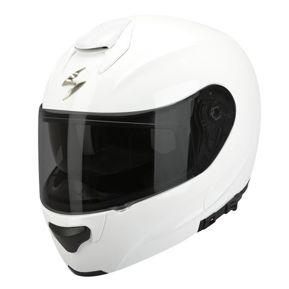 Scorpion Motorradhelm aus Ultra-TCT, 55-56, weiss S durchsichtig, S durchsichtig