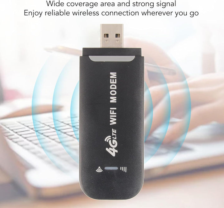 Yosoo Gear 4G LTE Dongle Tragbares, Surfstick Ohne Simlock Ohne Ertrag, Stick Für Kar 5G BLACK, BLAC