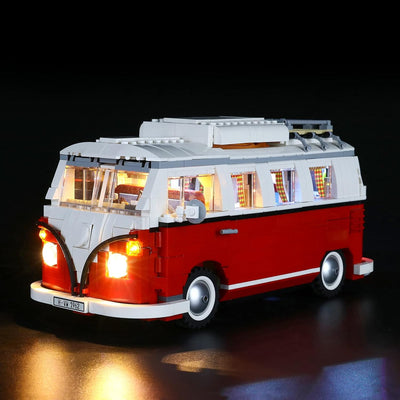 BRIKSMAX LED-Beleuchtungsset für LEGO-10220 T1 Camper Van – kompatibel mit Lego Creator Expert Baust