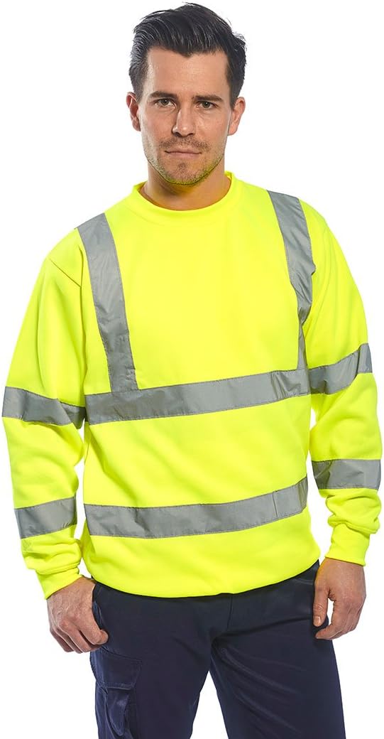 Portwest Warnschutz-Pullover, Farbe: Gelb, Grösse: L, B303YERL L Gelb, L Gelb