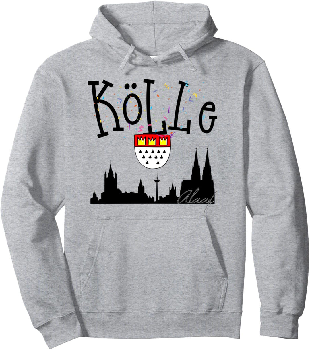 Karneval 2021 Köln Kölle Alaaf Konfetti Fastnachtskostüm Pullover Hoodie