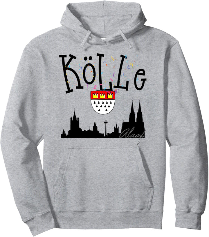 Karneval 2021 Köln Kölle Alaaf Konfetti Fastnachtskostüm Pullover Hoodie