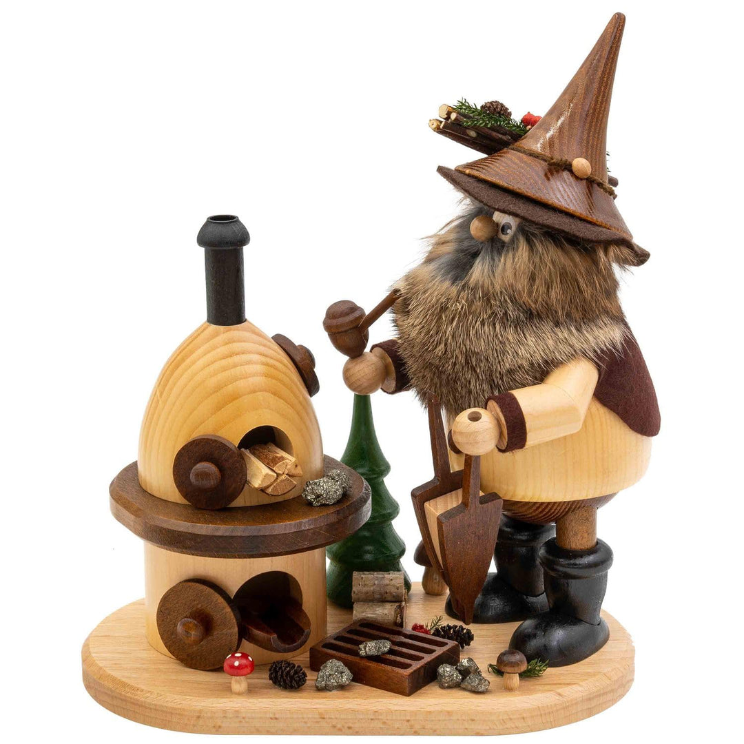 Drechselwerkstatt Uhlig DWU | Räuchermännchen Räuchermann aus dem Erzgebirge | Weihnachten Weihnacht