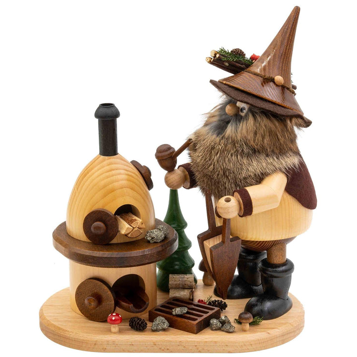 Drechselwerkstatt Uhlig DWU | Räuchermännchen Räuchermann aus dem Erzgebirge | Weihnachten Weihnacht