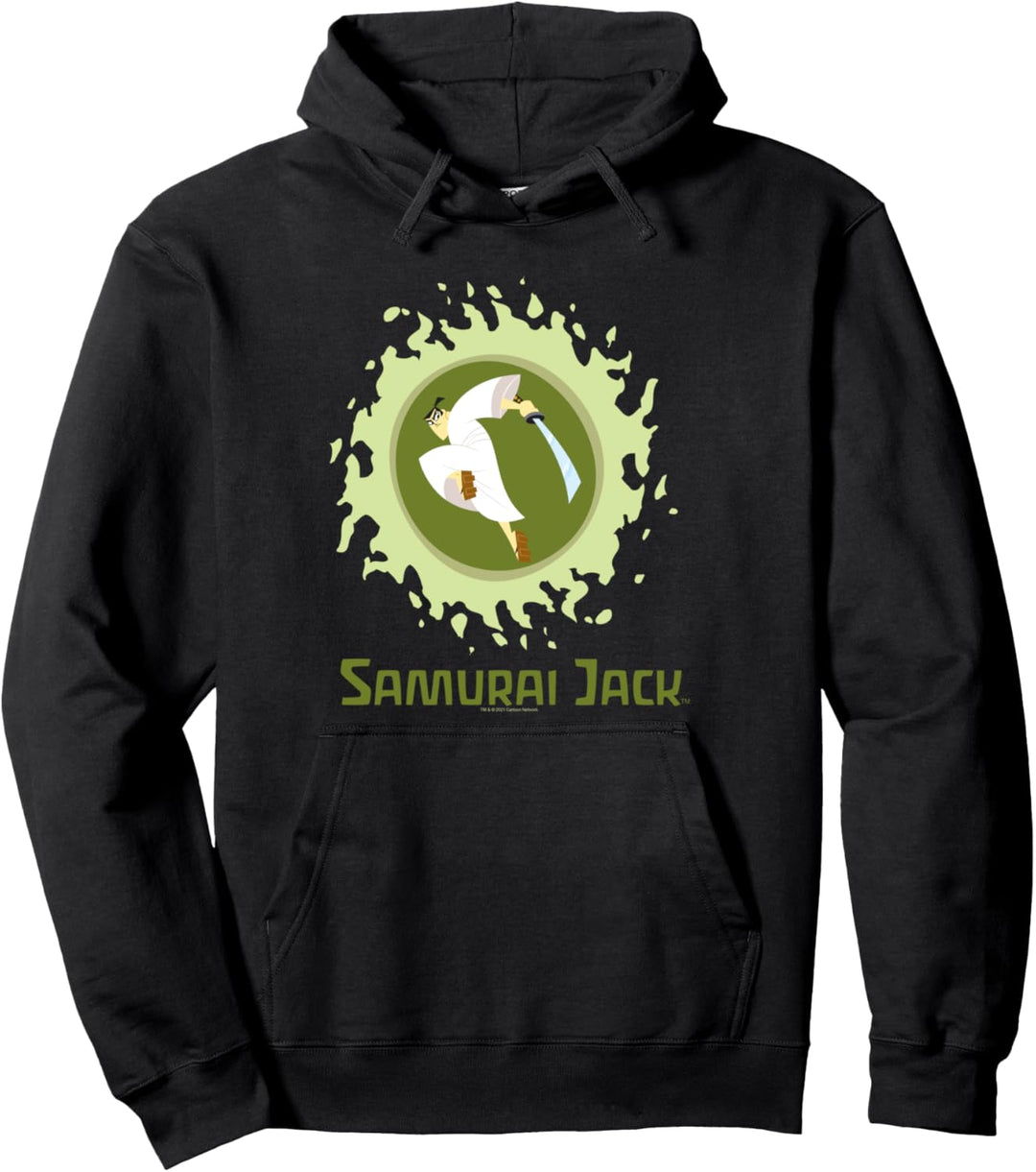 Samurai Jack Samurai Jack Green Eclipse Pullover Hoodie