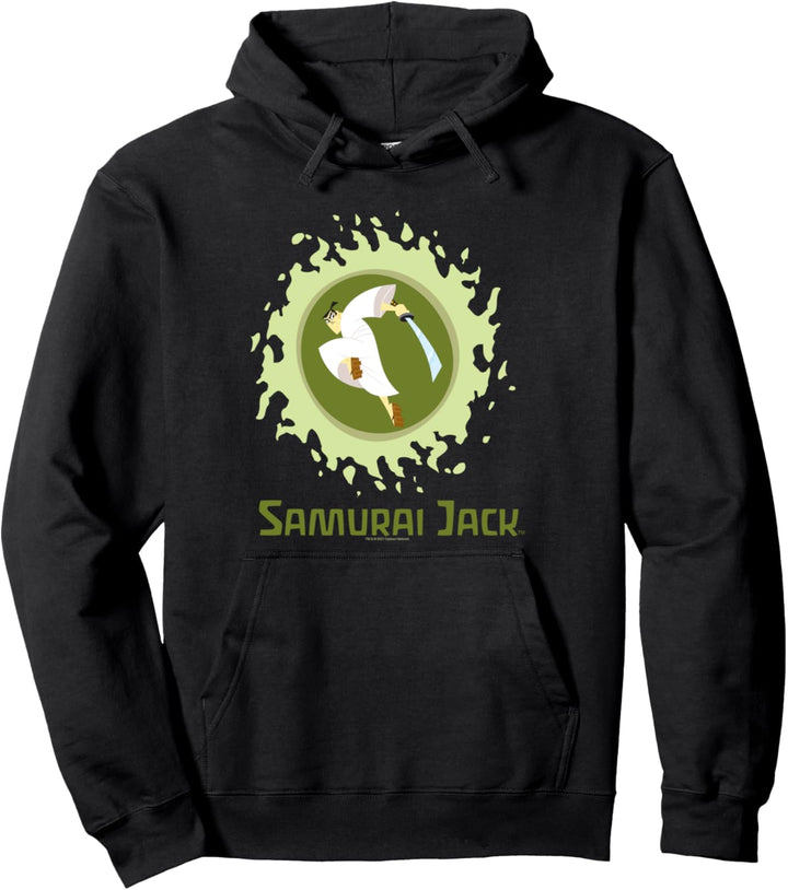 Samurai Jack Samurai Jack Green Eclipse Pullover Hoodie