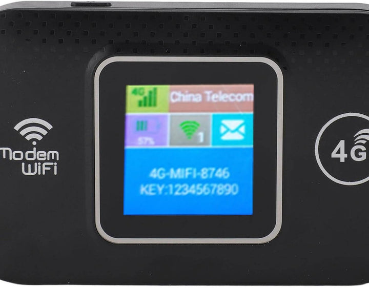 4G LTE Mobiler WLAN Hotspot Tragbarer Router Mit SIM Kartensteckplatz 300 Mbit/s Für Bis Zu 10 Gerät