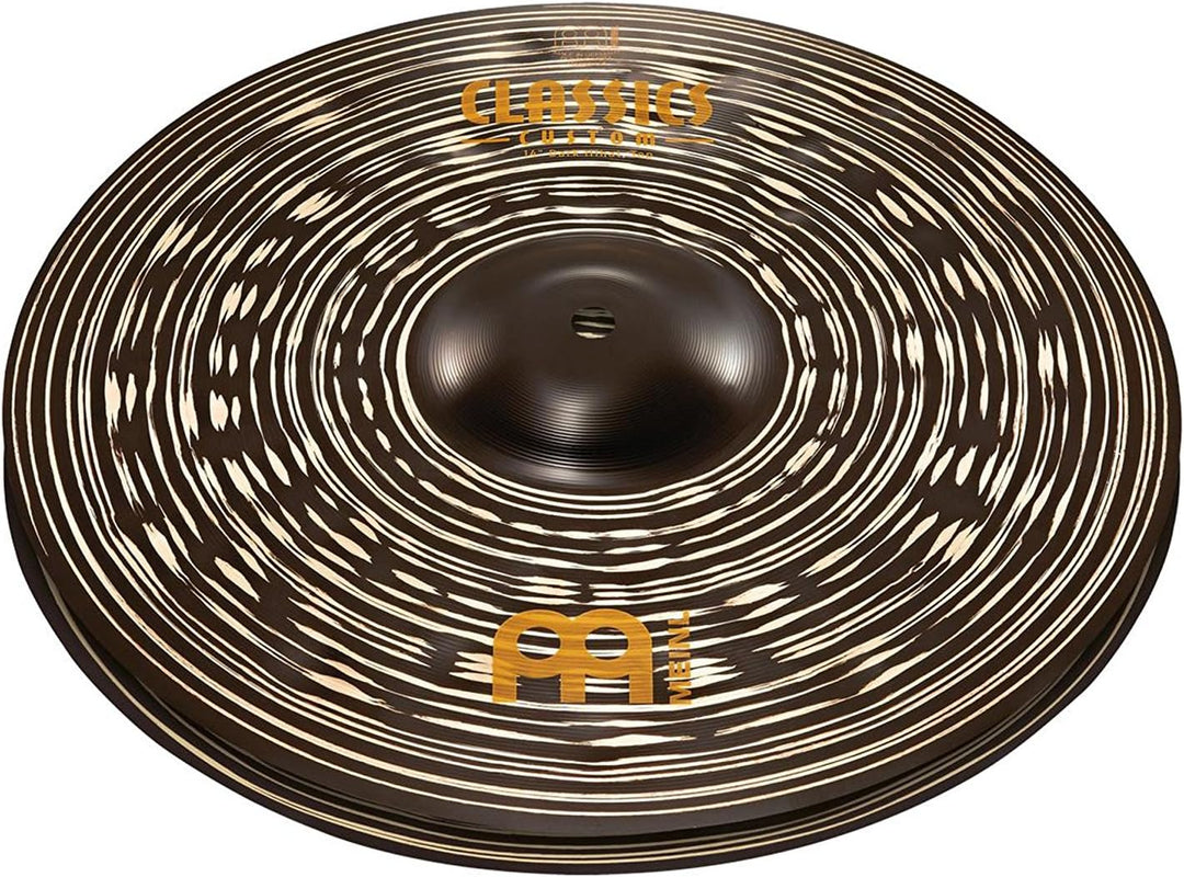 Meinl Cymbals Classics Custom Dark Schlagzeug Becken Set (Video) Box Pack mit 14 Zoll Hihat, 16 Cras