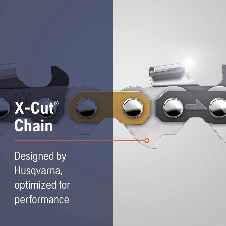Husqvarna X-Cut C85 Kettensägekette, 50,8 cm, 0,95 cm Teilung, 0,058 Gauge, Grau