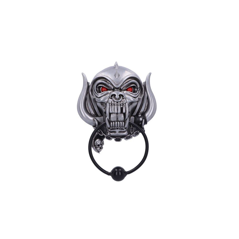 Nemesis Now Offizielles Lizenzprodukt Motorhead Warpig Türklopfer, Silber, 17 cm