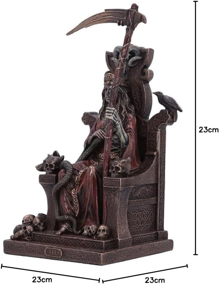 Nemesis Now Hel The Two Faced Terror Bronze Figur, 23 cm