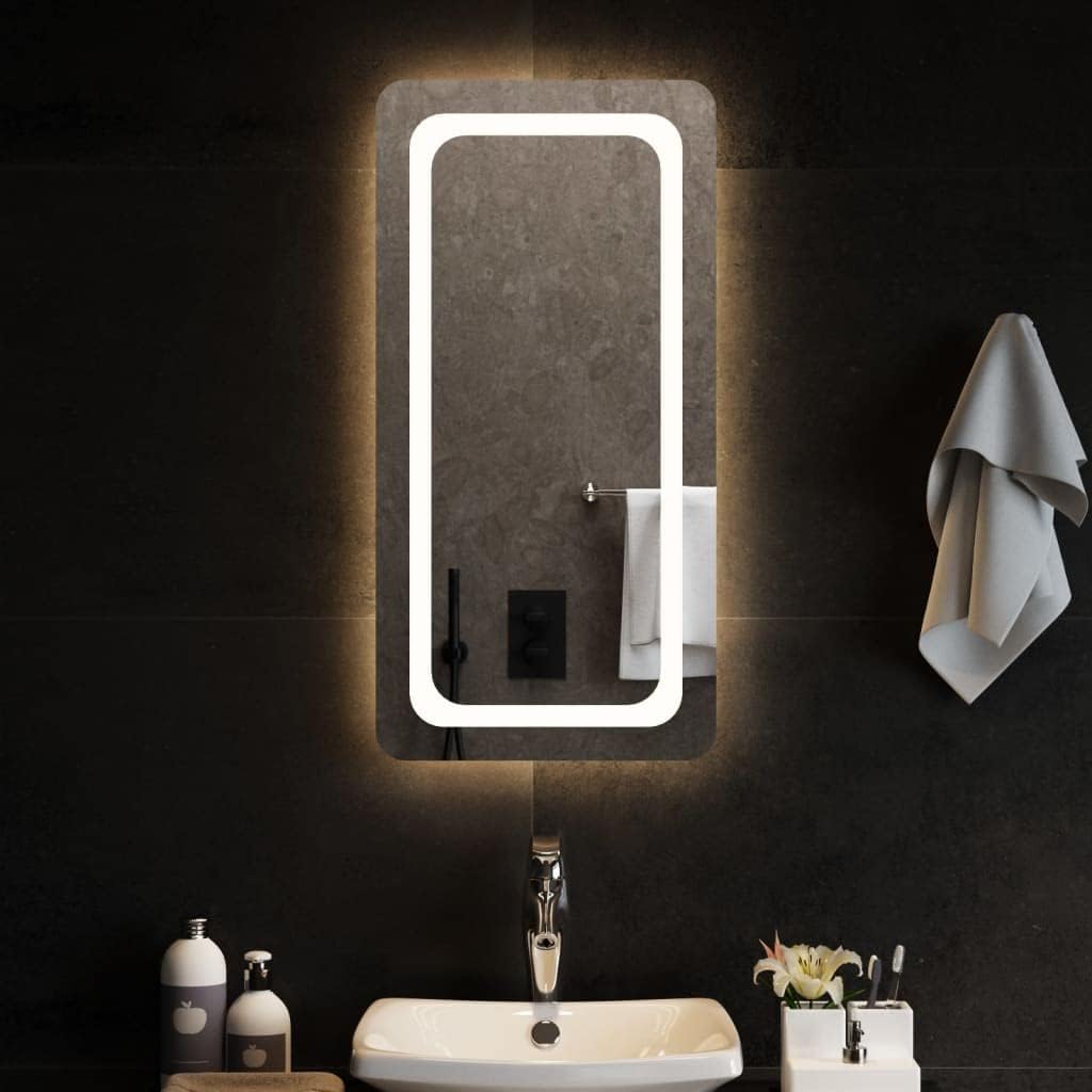 vidaXL LED Badspiegel Beleuchtung Wandspiegel Lichtspiegel Badezimmerspiegel Bad Spiegel Badezimmer