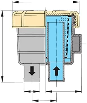 Vetus Seewasserfilter (FTR330/32)