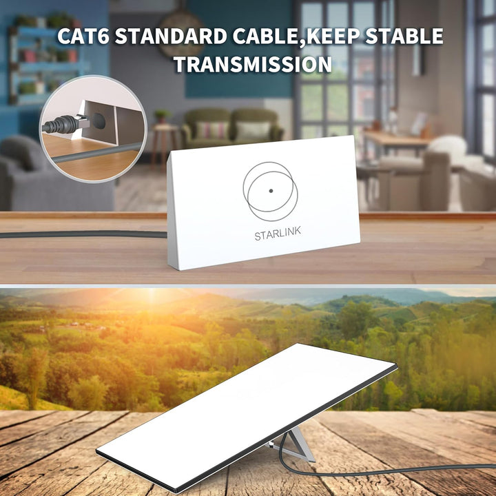 LUCMO Starlink Kabel für Starlink Gen3 V3 30 Fuss / 9.5M, kurzes Kabel, Starlink Kabel Ersatz Verlän