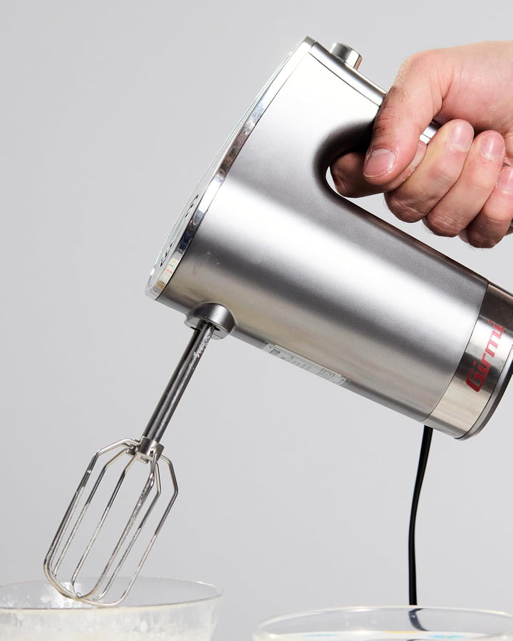Girmi SB42 Mastro Mix elektrischer Handmixer, 300 W, 5 Geschwindigkeitsstufen, Schneebesen zum Schla