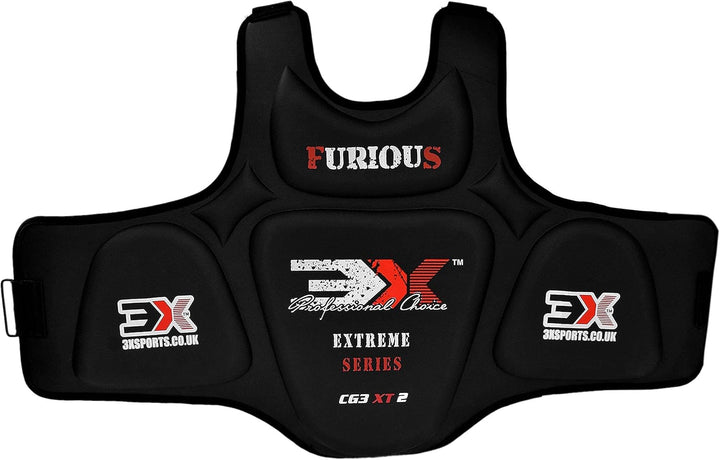 3X Professional Choice körperschutz Kampfsport Box-Brustschutz, Rippenschild, Rüstung, Taekwondo-Kör