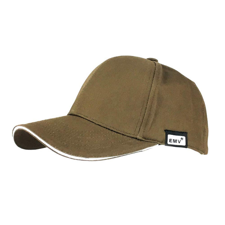 Strahlenschutz Anti-Radiation Baseball Cap (Braun) mit Silberfaser blockiert Handy-Strahlung, WLAN u