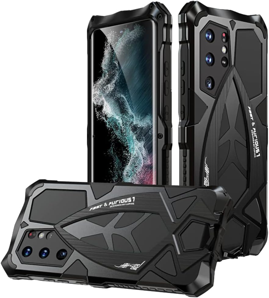 CeeEee Samsung Galaxy S22 Ultra Hülle 2022 360 Grad Outdoor Schutzhülle Case für S22ultra Integriert