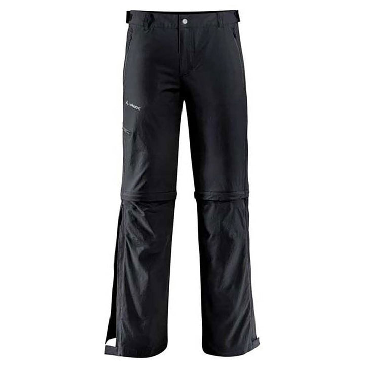 VAUDE Herren Hose Men's Farley Stretch T-zip Pants Ii Schwarz 46-Long, Schwarz 46-Long